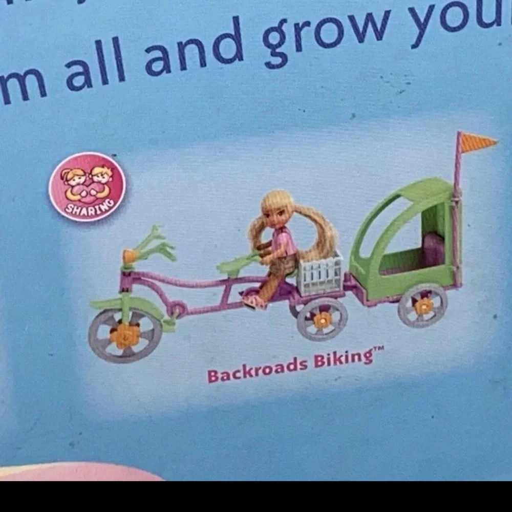 Caring Corners Backroads Biking Play Set Playset with‎ Doll